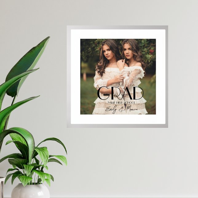 Impressions Dorure Photo moderne Double Ecole secondaire (Créateur téléchargé)