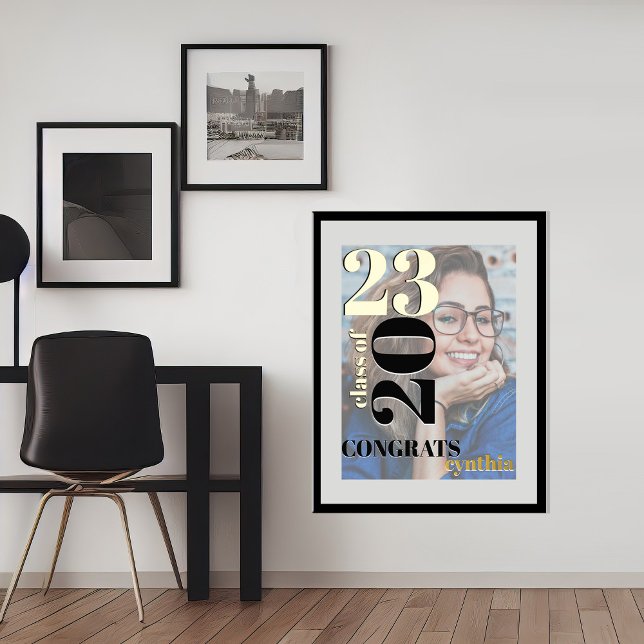 Impressions Dorure Représentation photo complète Félicitations Grande (Créateur téléchargé)