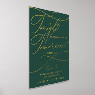 Impressions Dorure Romantique Green Gold Foil Demain Je Répète