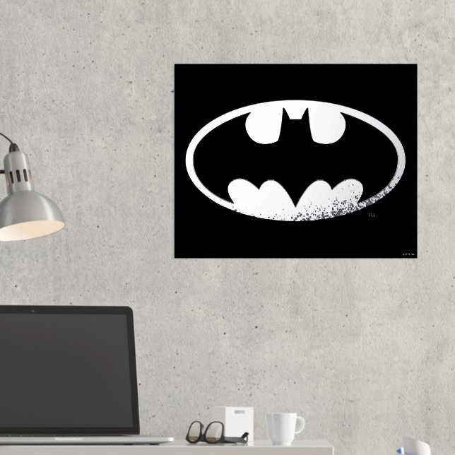 Impressions Dorure Symbole Batman | Logo Grainy (In situ (Bureau 2))