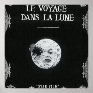Impressions Dorure Un voyage vers la Lune ou Le Voyage dans la Lune R