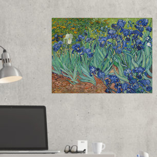 Impressions Dorure Vincent Van Gogh, Irises, Les Iris
