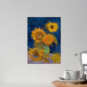 Impressions Dorure Vincent Van Gogh - Sunflowers, 2e version