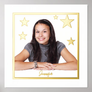 Impressions Dorure Vous êtes une affiche d'impression Star Foil Accen