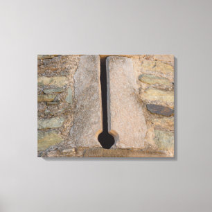 Impressions sur toile d'arches et de balustrades
