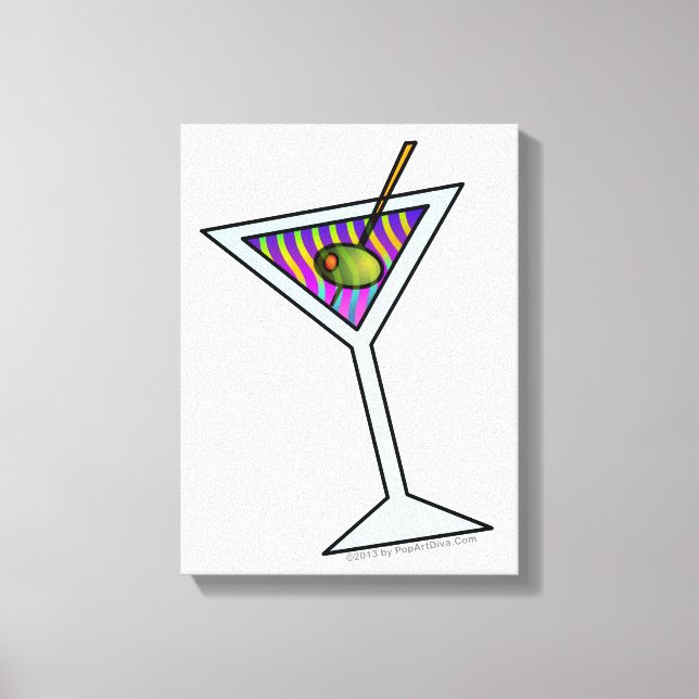 IMPRESSIONS SUR TOILE DE MARTINI (Recto)