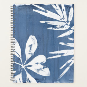 Impressions tropicales Indigo - Verdure tropicale