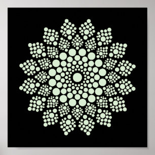 Imprimable Poster de votre propre Modèle Mandala