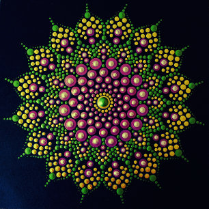 Imprimable Poster de votre propre Modèle Mandala