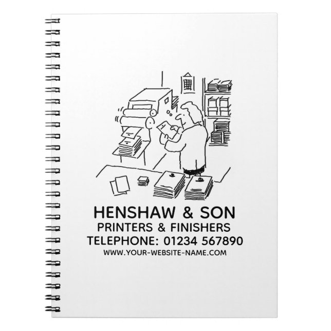 Imprimantes & Cahier des finisseurs (Devant)