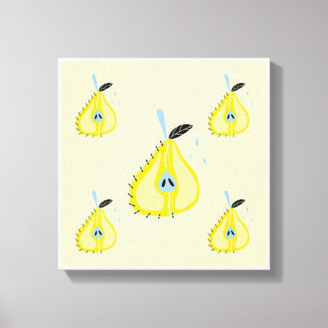 Imprimantes en toile de poire d'art simple (Recto)