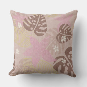 Imprimé aloha Coussin de jet tropical