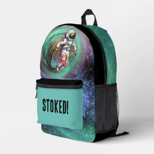 Imprimé Astronaute du surf Sac à dos stocké