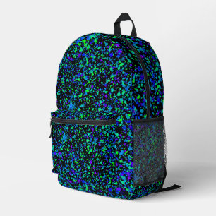 Imprimé Blue Splatter - Sac à dos