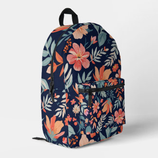 Imprimé Boho Garden Whimsy - Sac à dos à motifs floraux