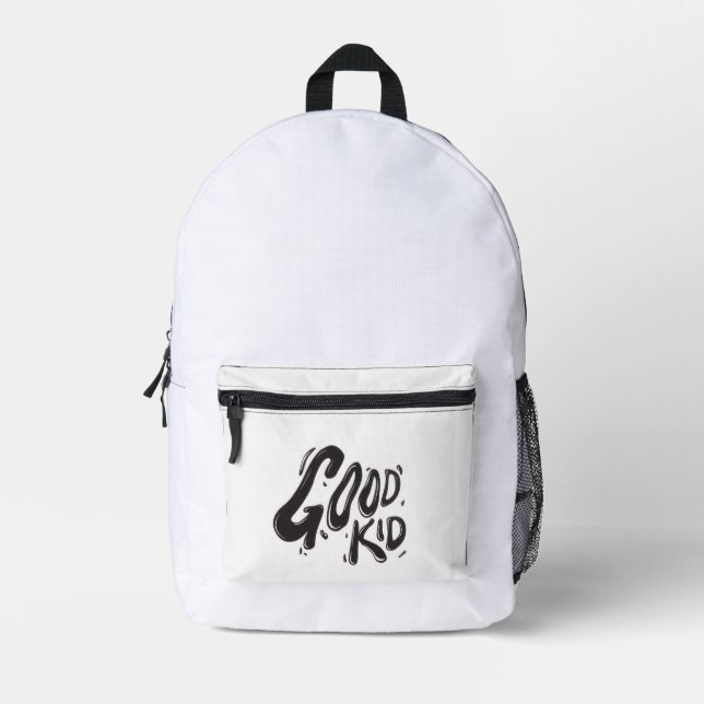Imprimé Bon sac à dos pour enfant (Recto)