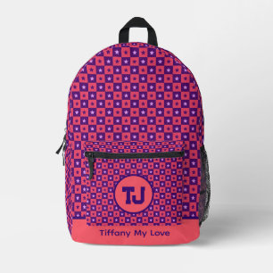 Imprimé Cadeau mignon de vacances Sac à dos pour filles