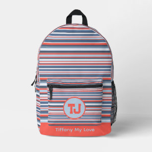 Imprimé Coloré Retour À L'École Entraîneur Sac À Dos De L'