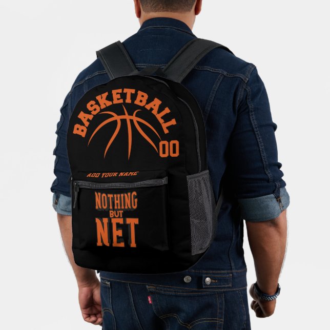 Imprimé Créez votre propre sac à dos de basket-ball person (Insitu (Modèle))