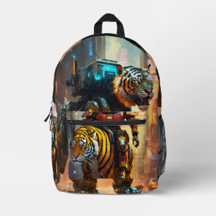 Imprimé Cyflash : Tiger Tech Ride Print Cut Sew sac à dos