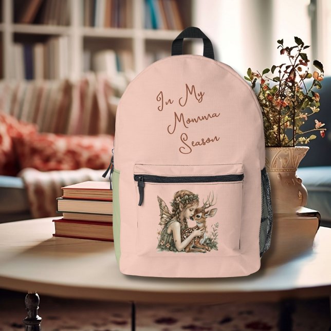 Imprimé Dans Mon sac à dos pour couche de bois de la saiso (Créateur téléchargé)