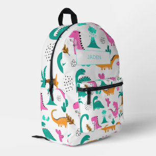 Imprimé Dinausor Dinausor De Sac À Dos Pour Enfants Retour