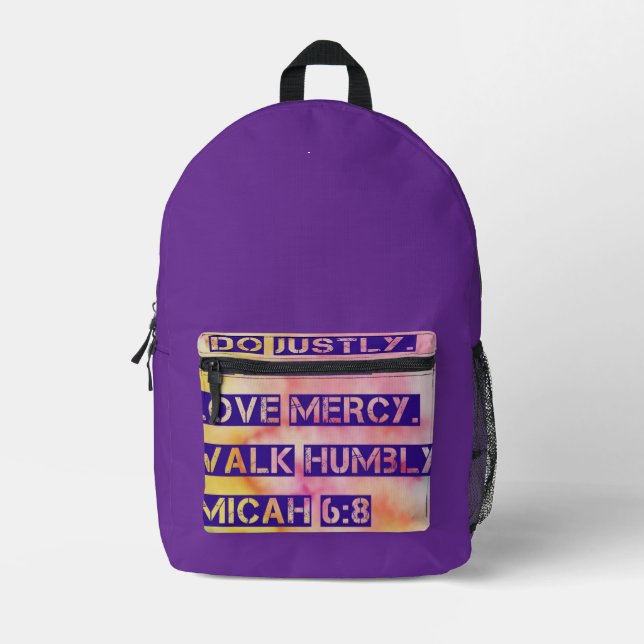 Imprimé Do Juely - Micah Scripts sac à dos (Recto)