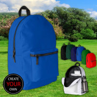 Elégant sac à dos bleu Cobalt, sac / Personnaliser