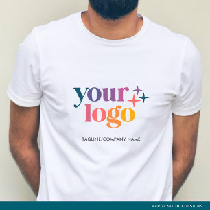 Imprimé Entreprise Votre Logo Ici T-Shirt