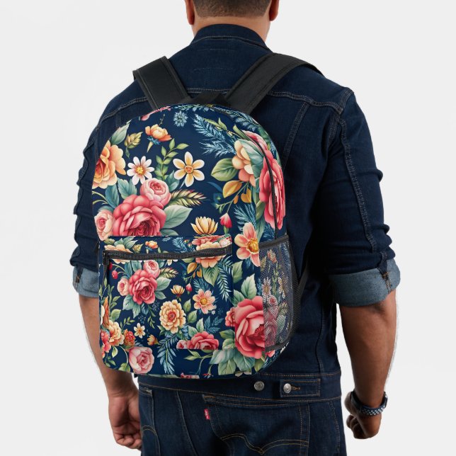 Imprimé Filles mignonne sac à dos mode, fleurs sac à dos (Insitu (Modèle))