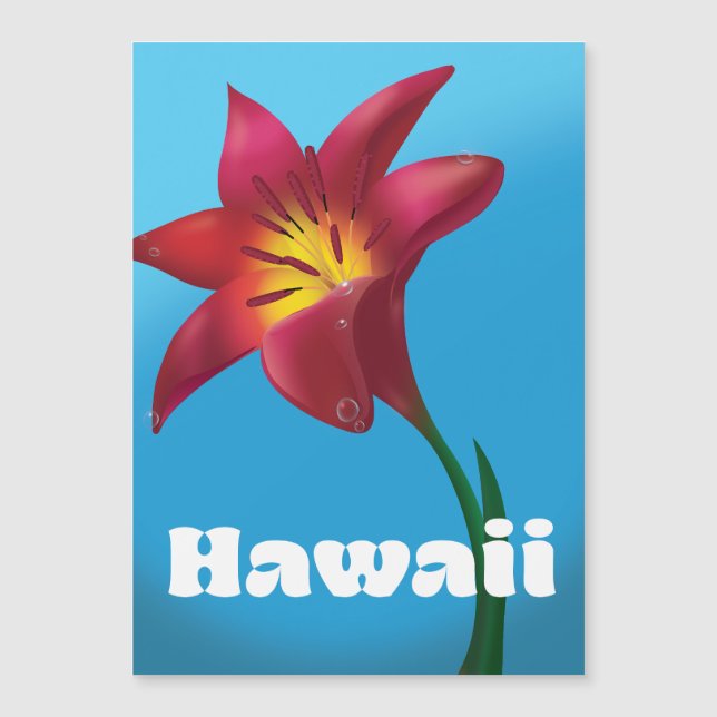 Imprimé Hawaï Flower Travel (Devant)