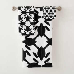 imprimé hawaïen Modern Honu ( tortue de mer ) Moti