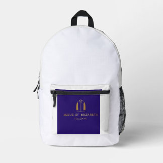 Imprimé Jésus-Christ de Nazareth sac à dos suivez-moi
