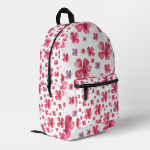 Imprimé Joli sac à dos à fleurs