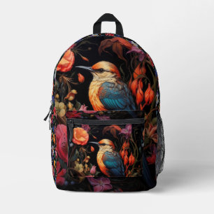 Imprimé Joli sac à dos Oiseau Art