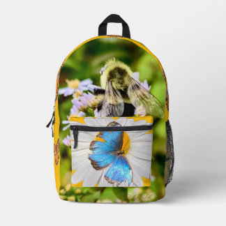 Imprimé Le sac à dos des pollinisateurs de la nature.