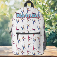 Motif de gymnastique | Sac à dos personnalisé pour