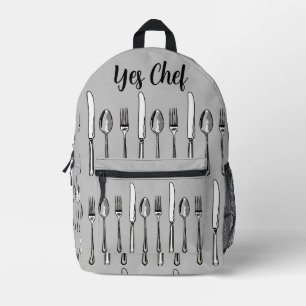 Imprimé Oui Sac à dos Chef