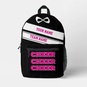 Imprimé Personnaliser sac à dos chevelu rose de l'école ro