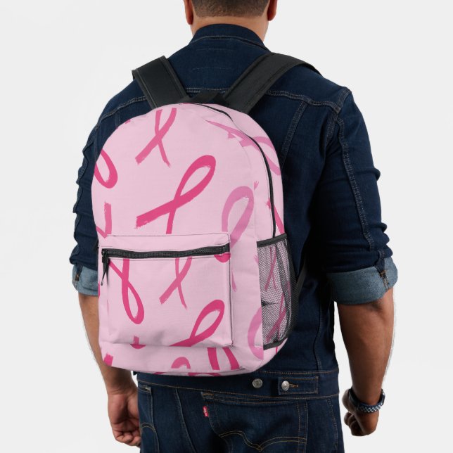 Imprimé Pink Ribbon Cancer du sein sac à dos (Insitu (Modèle))