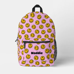 Imprimé Preppy Pink Fournitures scolaires sac à dos