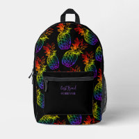 Print Cut Sew Sew sac à dos Rainbow Pineappy