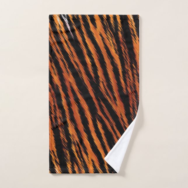 Imprimé Rayures de Tigre (Serviette à main)