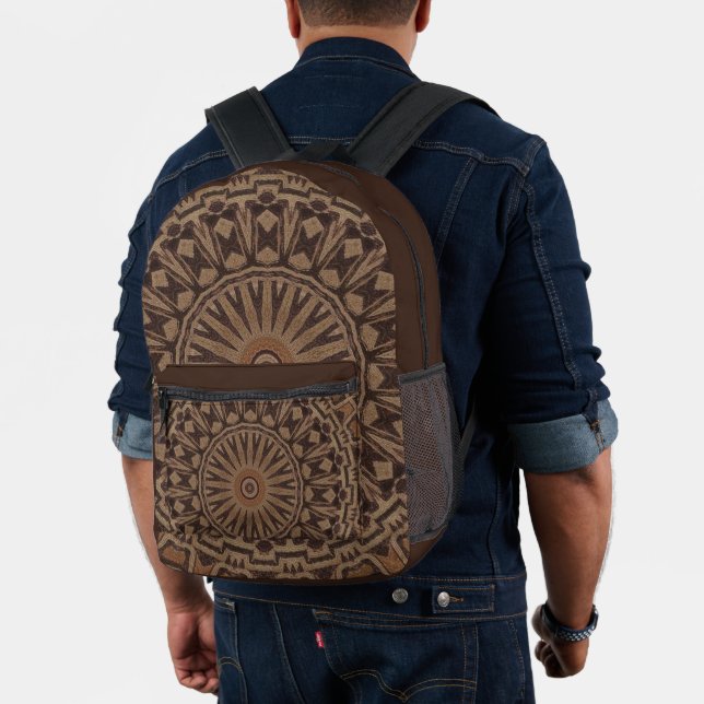 Imprimé Sac à dos à motif tribal africain (Insitu (Modèle))