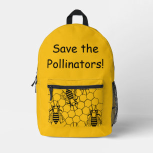 Imprimé Sac à dos (ao) - Sauvez les abeilles