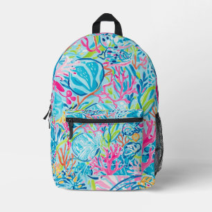 Imprimé Sac à dos au motif graphique élégant