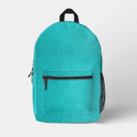 Sac à dos bleu crocodile simulé