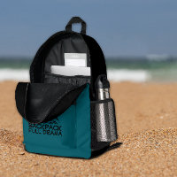 Sac à dos bleu drôle pour randonnée pour voyages s