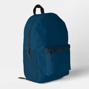 Imprimé Sac à dos bleu marine