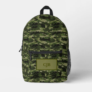 Imprimé Sac à dos camouflage personnalisé pour aventuriers